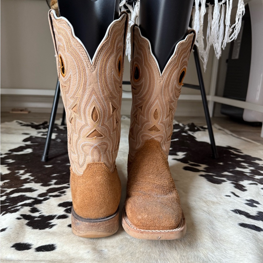 DURANGO LADY REBEL PRO WOMEN'S CASHEW & BONE WESTERN BOOT - Picture 4 of 10